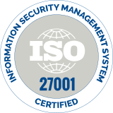 ISO/IEC 27001 Certified
