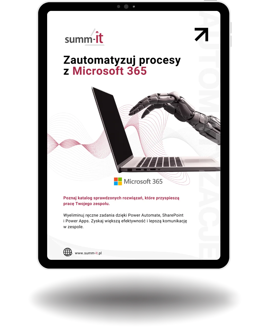Katalog Automatyzacji Biznesowych - okładka e-booka summ-it